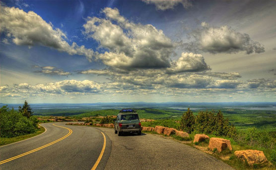 Cadillac-Mountain-Road