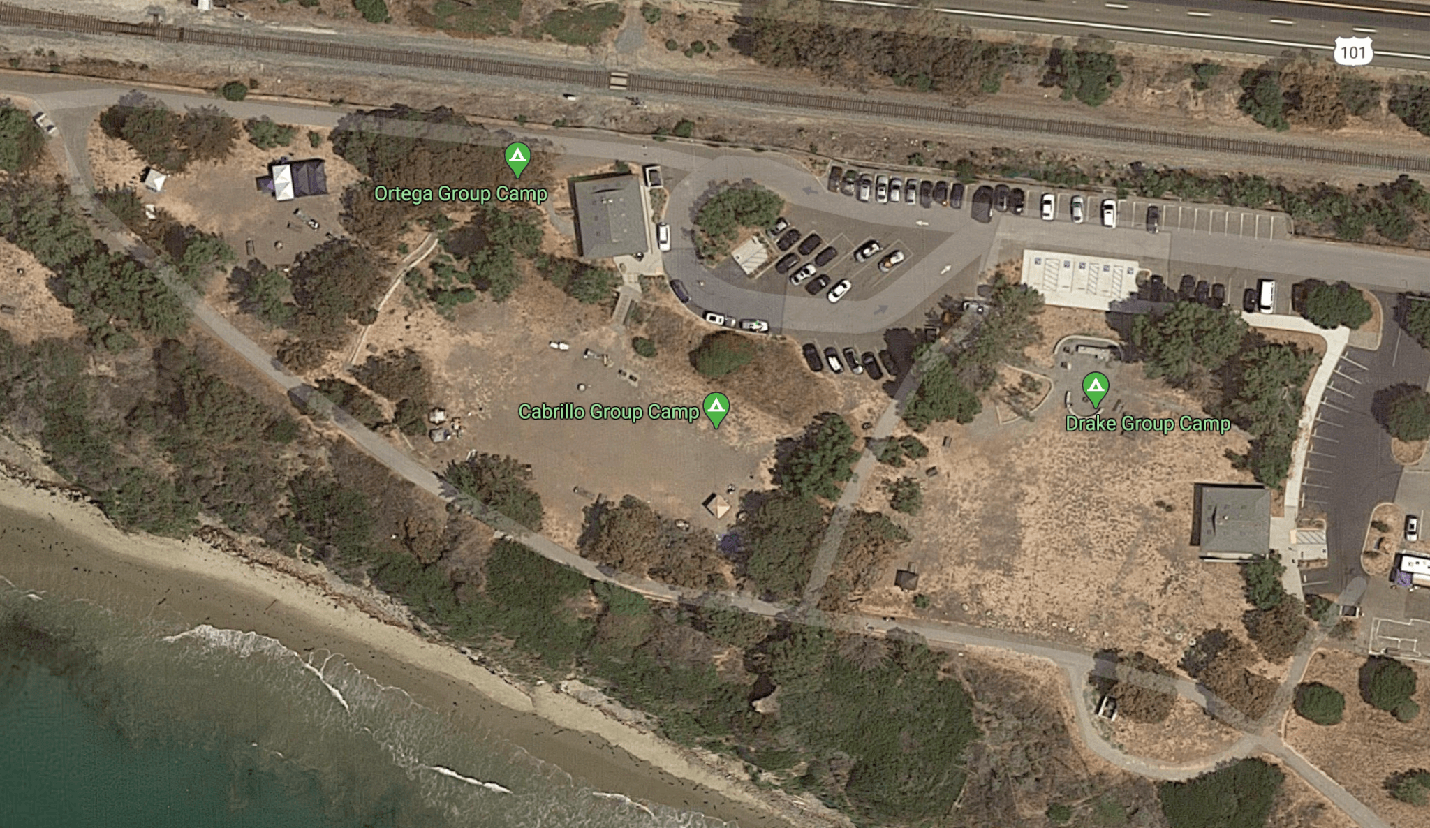 El Capitan State Beach Group Campsites